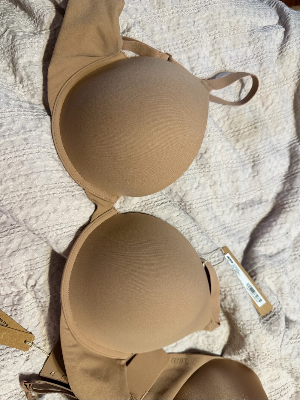 SKIMS Tan Padded Seamless Bra